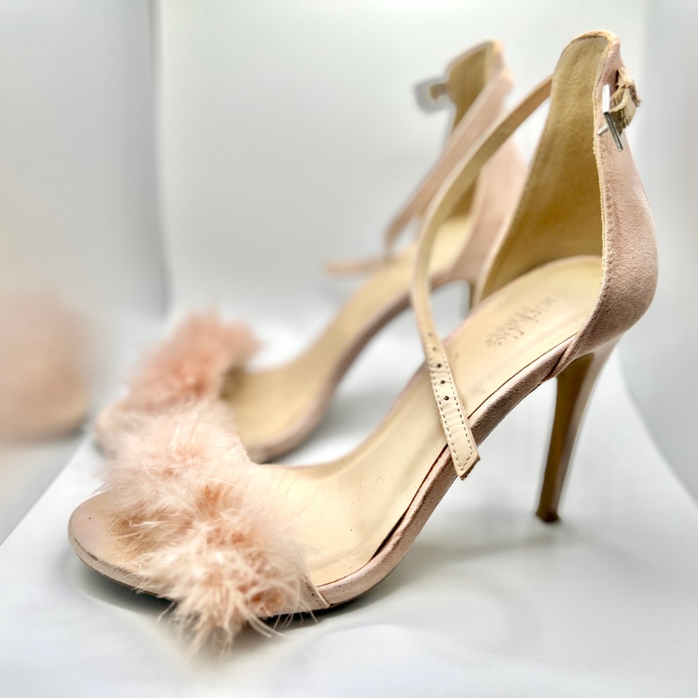 Charlotte Russe Fuzzy High Heels